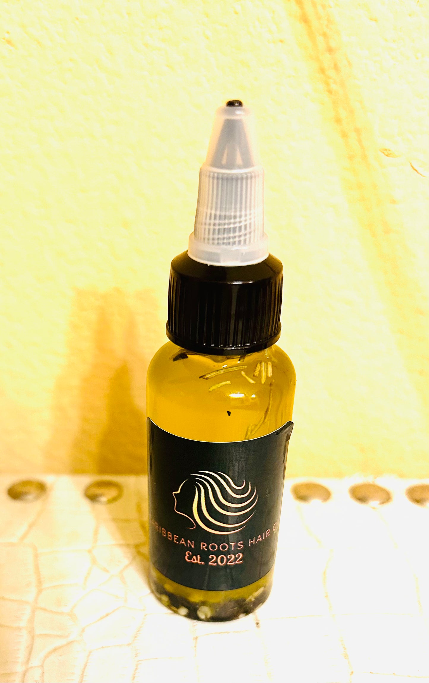Caribbean Roots Hair Oil w/Seasoning Sample Size 1oz