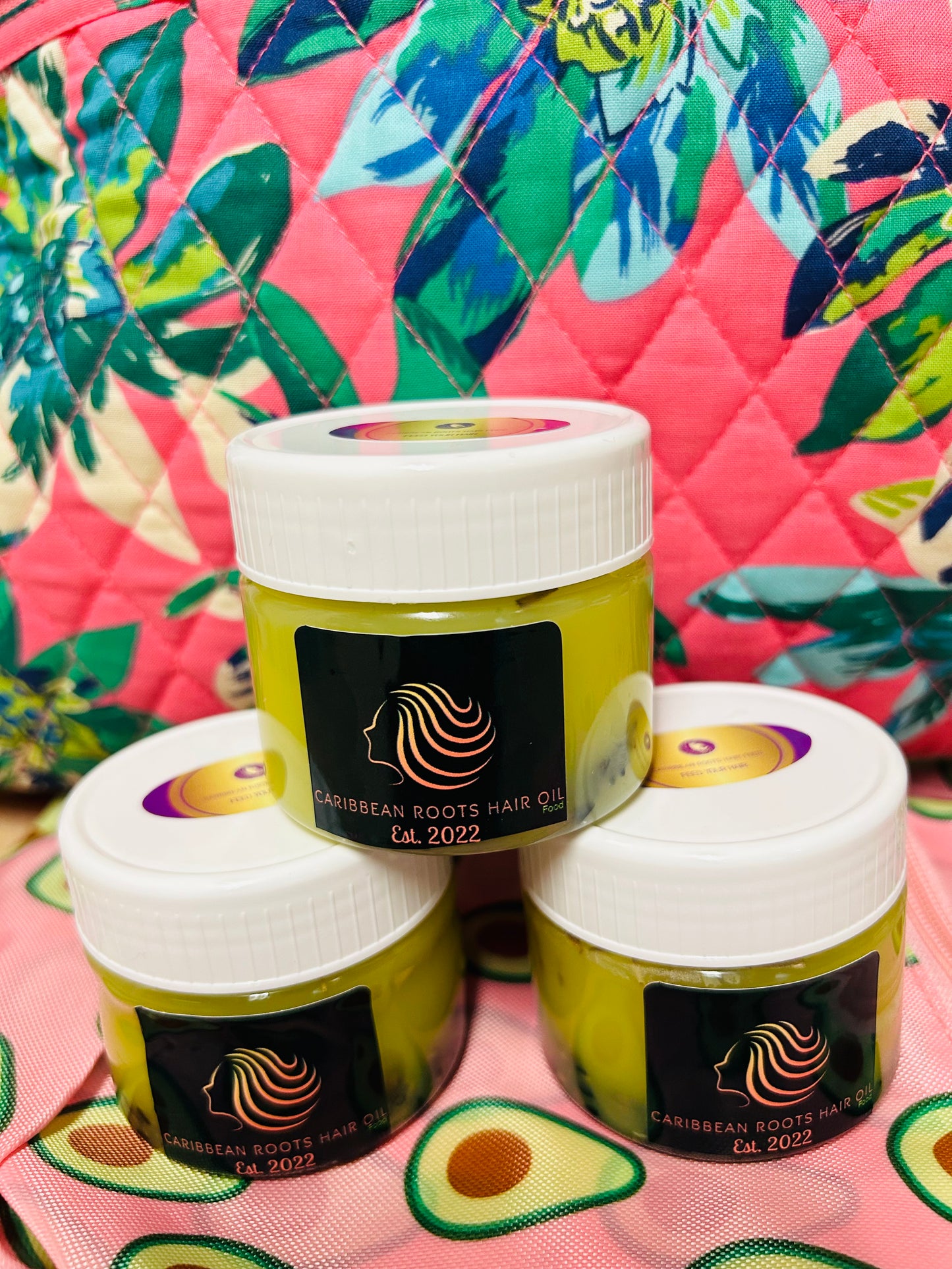 Caribbean Roots Hair Food 3oz -w/seasoning