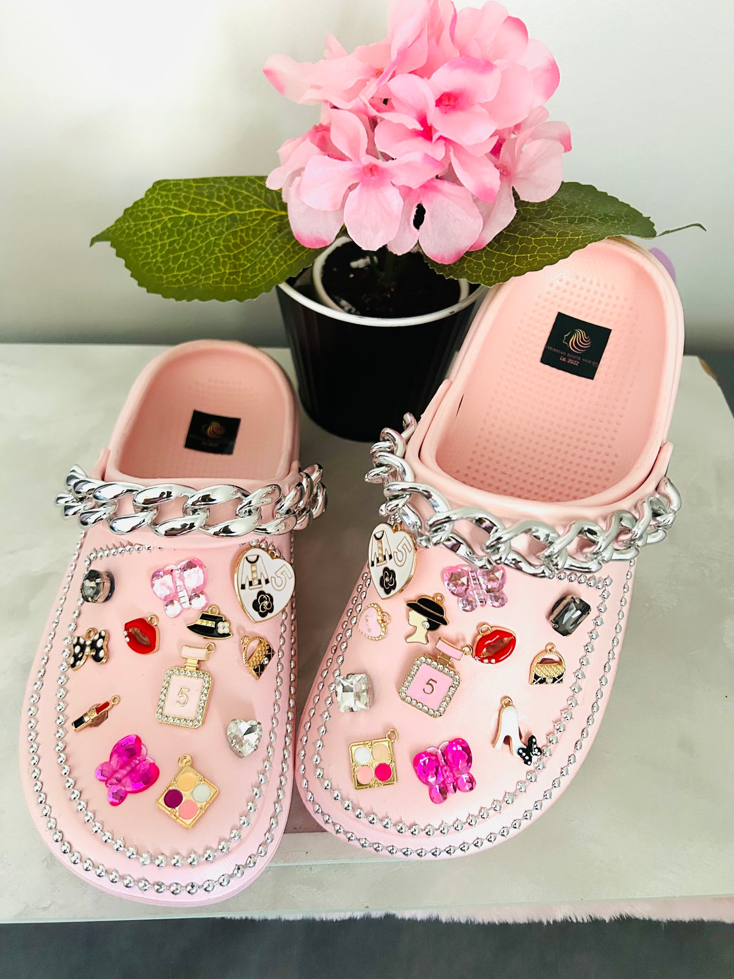 Caribbean Pink Clogs