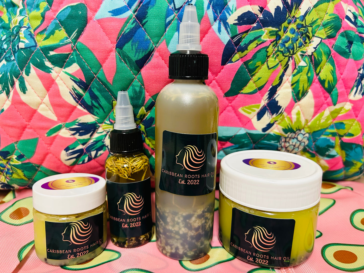 Caribbean Roots Hair Food 2oz w/Seasoning